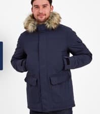 Image of TOG24 Parka Puffer DOWN WATERPROOF IN DARK INDIGO BNWT - SIZE M - RRP £280