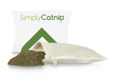 Image of Catnip Premium Extra Strong Bud Catnip in a natural cotton bag Simply Catnip