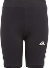 Image of adidas Essentials 3 Stripes Junior Short Tights Black Kids Youth