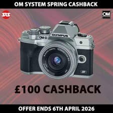 Image of Olympus OM-D E-M10 Mark IV with 14-42mm EZ Lens in Silver - CASHBACK!