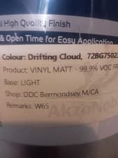 Image of Dulux Light Space Matt Emulsion Paint For Walls & Ceilings Morning Light 2.5L