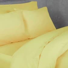 Image of Belledorm Easycare Polycotton Percale 200 Thread Count Flat Sheet