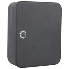 Image of Wall Mount Key Cabinet Key Storage Box Case Metal Security Key/Code Lock Organiz