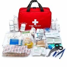 Image of First Aid Kit Emergency Medical Kit Bag Travel Holiday Work Camping 1st Aid Kit