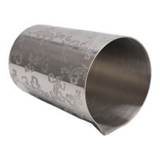 Image of New Cocktail Mixing Glass 304 Stainless Steel Heat Preservation Engraved