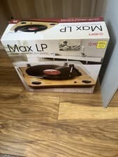 Image of Ion Max LP Stereo Turntable Wooden