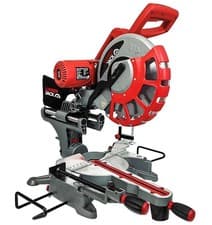 Image of 2000W 12" Sliding Mitre Saw Double Bevel Twin Laser 340mm Slide 104mm Cut