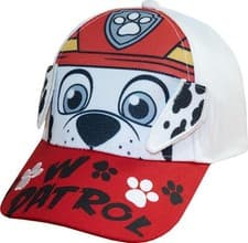 Image of Paw Patrol Marshall Boys Baseball Cap 3D Ears Hat with Adjustable Back ET4001
