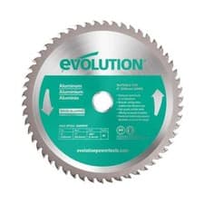 Image of Evolution 230mm Aluminium Cutting 80T Tungsten Carbide Tipped Blade A230TCT-80CS