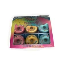 Image of Bubble T Donut Bath Fizzers 6 X 60g Gift Set Vegan