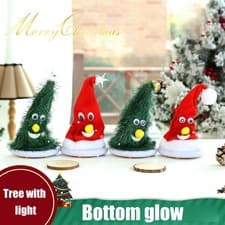 Image of Singing And Dancing Santa Claus Hat Electric Christmas Tree Xmas Hat Swing