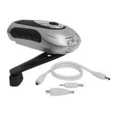 Image of Sealey Wind-Up Torch 3 LED Rechargeable AK3305