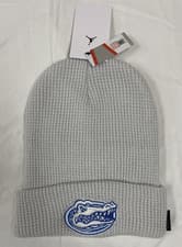 Image of Florida Gators UF Nike Jordan On Field Sideline Beanie Grey NEW NWT Team Issue