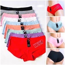 Image of Lot 6 pack Boxer Briefs Sexy Women's Underwear Panties Boyshorts SHORTIE SHORT