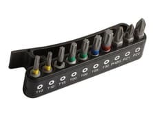 Image of Bahco 59/S10BC Bit Set, 10 Piece BAH59S10BC
