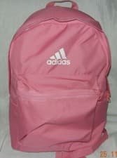 Image of Adidas Originals pink medium Backpack Trefoil Rucksack Festival/Day Bag