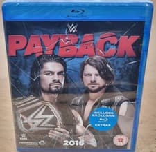 Image of WWE Payback 2016 Blu-Ray PAL New & Sealed Wrestling