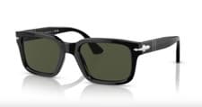 Image of Persol PO 3272S - 53 95/31 - Sunglasses - Black/Green