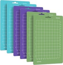Image of 6Pcs Cutting Mat for Cricut Joy 6.5'' X4.5'' (Standardgrip, 17 cm x 12