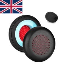 Image of Ear Pads Cushions for Plantronics Poly Voyager 4310 4320 UC Focus UC2 Headset UK