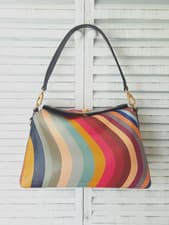 Image of *LAST ONE* BNWT Paul Smith Swirl Shoulder Bag with Turn Lock Closure (RRP £535)