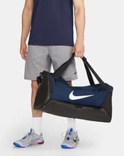 Image of NWT Nike Brasilia 9.5 Training Duffel Bag (Medium, 60L) Midnight Navy DH7710-410