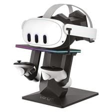 Image of LED Charging Stand for Meta Quest 3S, Quest 3, Quest 2, Quest Pro | Venom