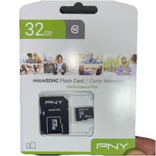 Image of NEW Sealed PNY microSDHC 32GB memory flash storage card