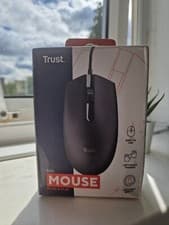 Image of Trust Basi Wired Mouse, Black - 24271