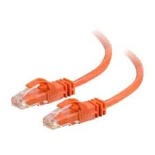 Image of C2G Cat6 550MHz PVC Snagless UTP Patch Cable 1.5M 150CM Orange Network Cable