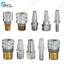 Image of PCL Schrader Valve Quick Release Twist Coupling Standard & Heavy Duty Fittings
