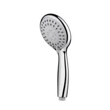 Image of Croydex Chrome & White Contour Midi Three Function Shower Handset