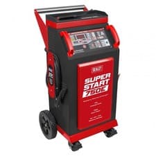 Image of Sealey SUPERSTART750E Battery Starter Charger 6/12/24v 750A 32AMP 240v Supply