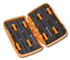 Image of Beta 012570210 Set Of 8 Micro-Screwdrivers For Slotted And Phillips Screws