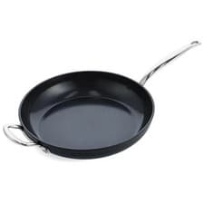 Image of GreenPan Barcelona Pro Frying Pan 32cm Aluminium Non Stick Black Cookware