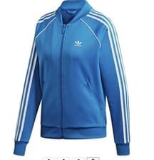 Image of ADIDAS ORIGINALS WOMEN'S SUPERSTAR SST TRACK TOP JACKET BLUE UK SIZE 6,8,10,12