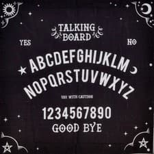 Image of Ouija Spirit Board Altar Cloth!
