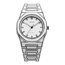 Image of D1 Milano Men's Watch PCBJ34 Polycarbonate White Sketch 40.5mm
