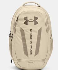 Image of Under Armour Hustle 5.0 Unisex Backpack - Khaki Base / Timberwolf Taupe / Taupe