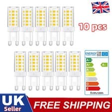 Image of 10X G9 LED Bulbs Warm/Cool White 5W=40W G9 Halogen Capsule Light Energy Saving