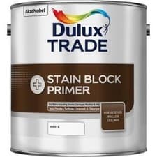 Image of Dulux Trade All Purpose Primer Wood Aluminium & Stain Block Surface 1L 2.5L