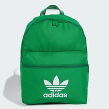 Image of Adidas Originals Trefoil Classic Backpack Green Adicolor School Bag BNWT