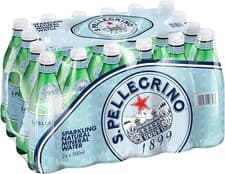 Image of San Pellegrino 100% Natural Italian Sparkling Mineral Water 500ml (Pack of 24)