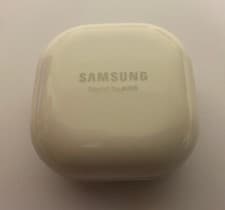 Image of SAMSUNG GALAXY BUDS LIVE SM-R180 REPLACEMENT WIRELESS CHARGING CASE MYSTIC WHITE