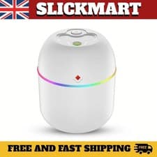 Image of Humidifier & Essential Oil Diffuser with LED Light - USB Air Purifier