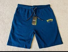 Image of HUGO BOSS MENS SUMMER BRAND NEW SWEAT SHORTS