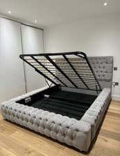 Image of New Kingsize Bed With Storage.
