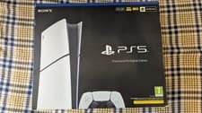 Image of Sony PlayStation 5 Digital Edition Slim Console PS5 825GB White