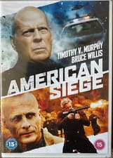 Image of American Siege DVD - Region 2 - Bruce Willis - New & Sealed