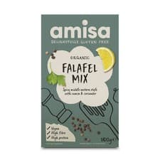 Image of Amisa Organic Gluten Free Falafel Mix 160 g (Pack of 6)